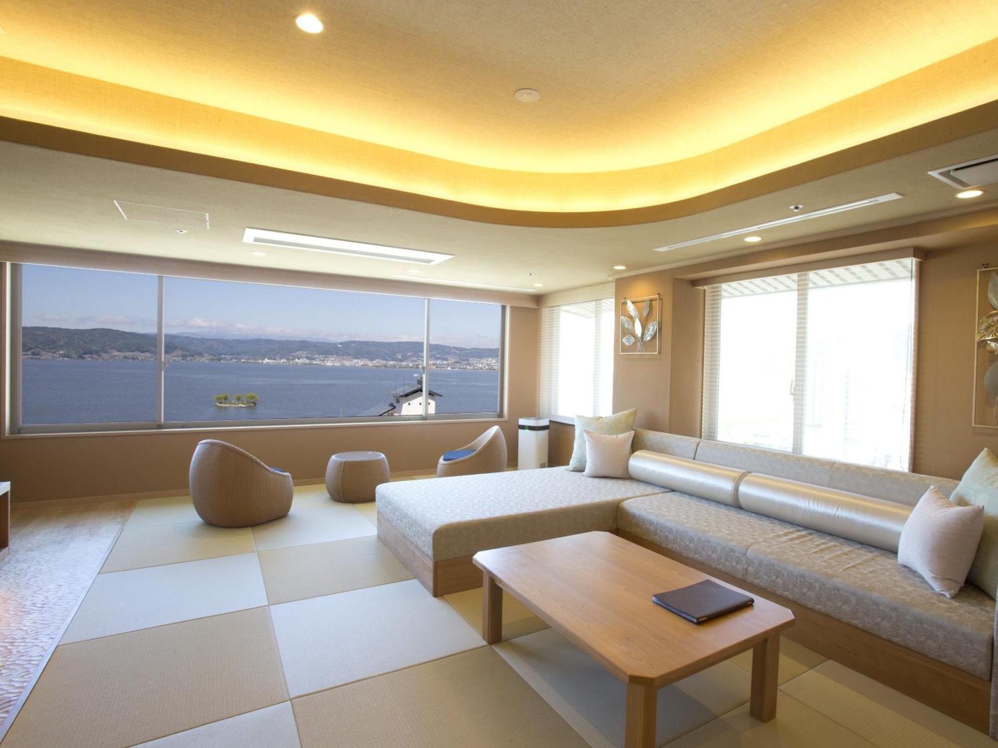 Hamanoyu Hotel Suwa  Exterior foto