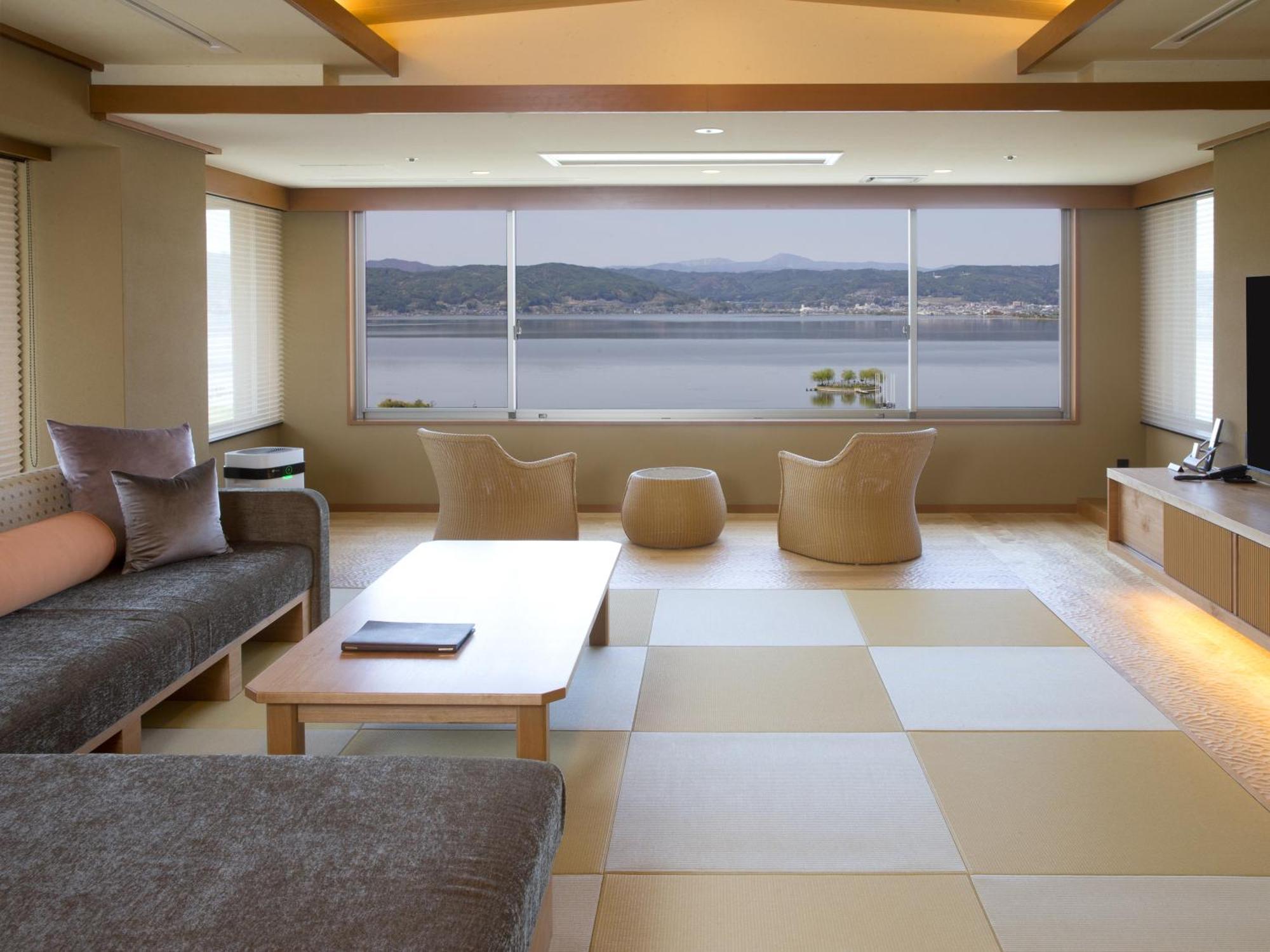 Hamanoyu Hotel Suwa  Exterior foto