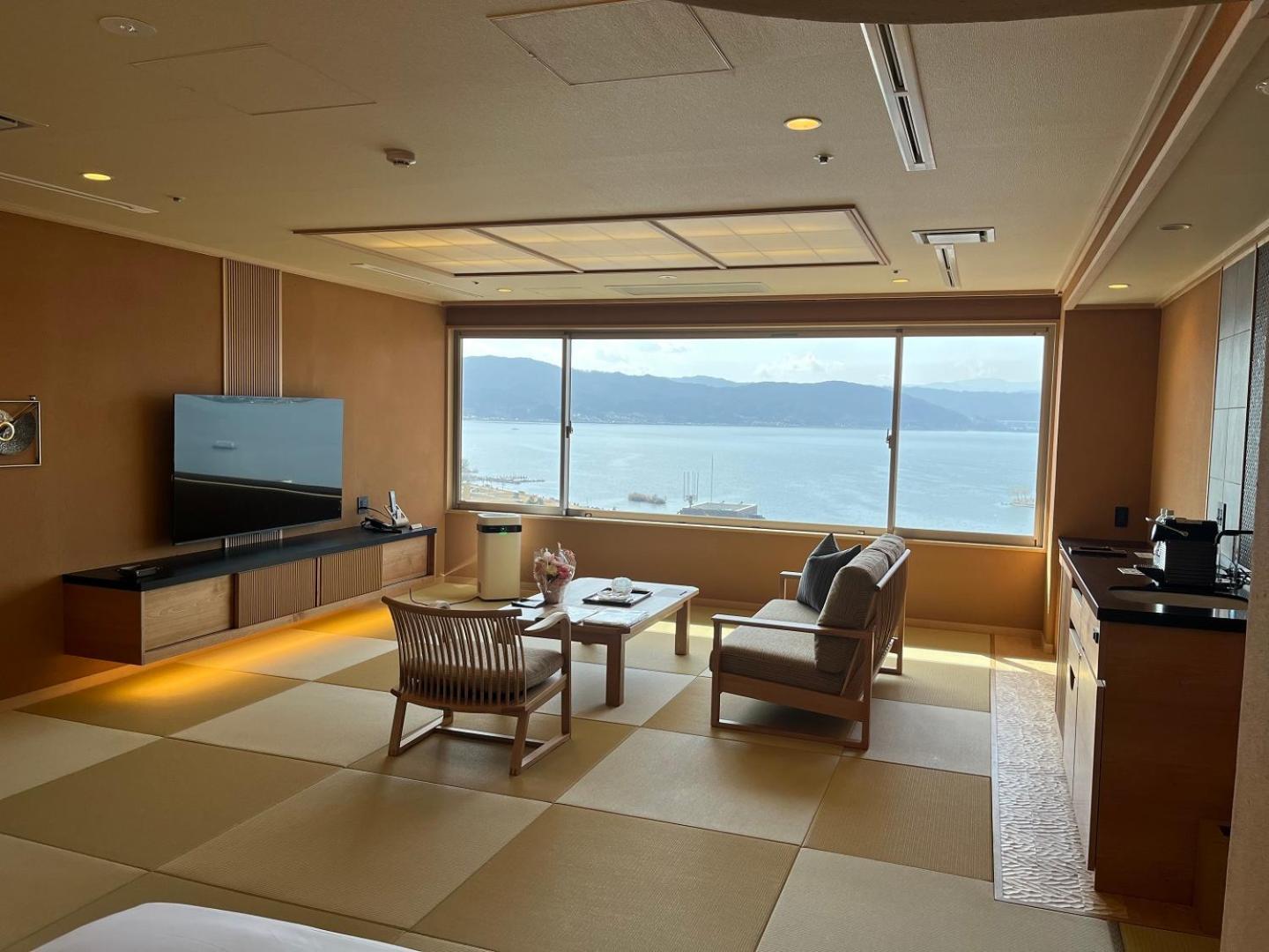 Hamanoyu Hotel Suwa  Exterior foto